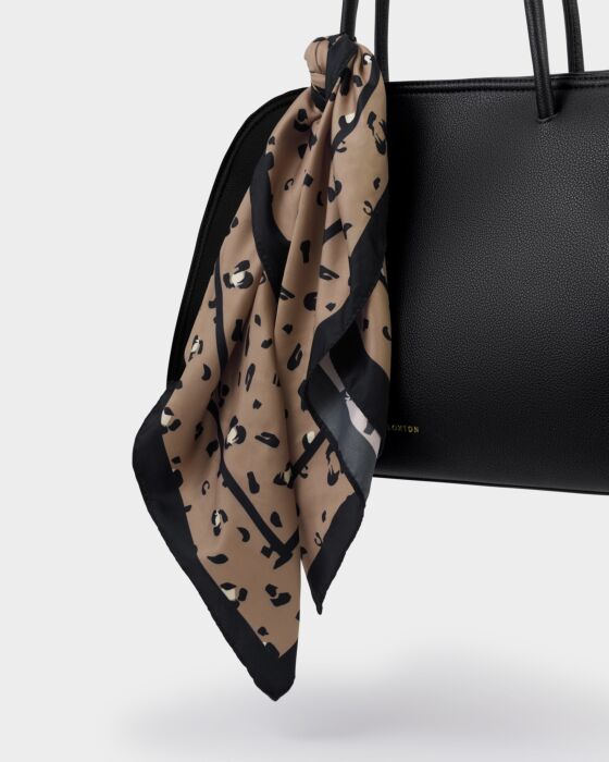 Katie Loxton Satin Multiway Scarf Leopard
