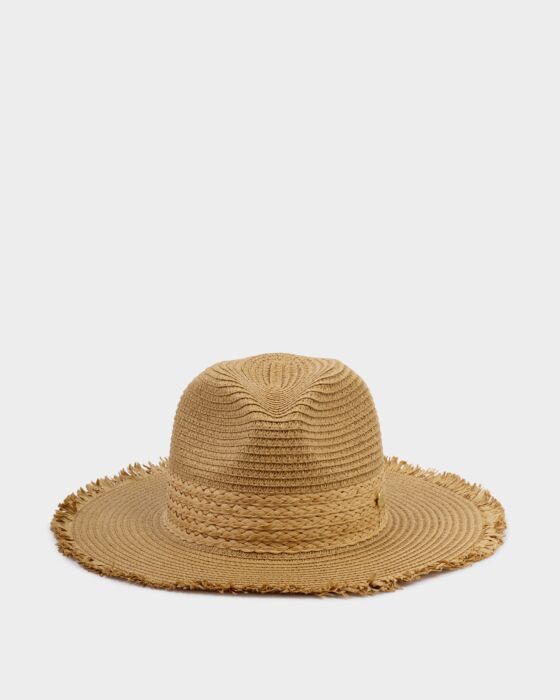 Katie Loxton Straw Fedora Hat