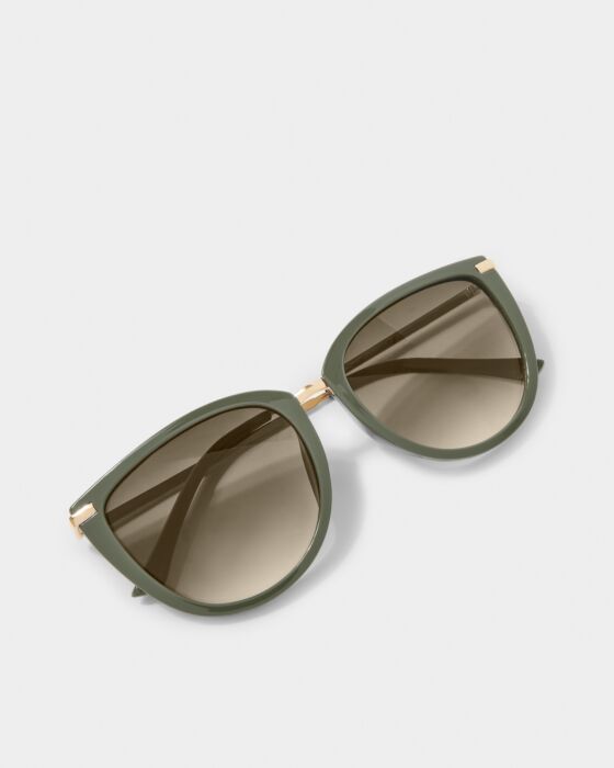 Katie Loxton Sardinia Sunglasses Khaki