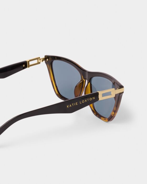 Katie Loxton Marbella Sunglasses Black Tortoiseshell Gradient