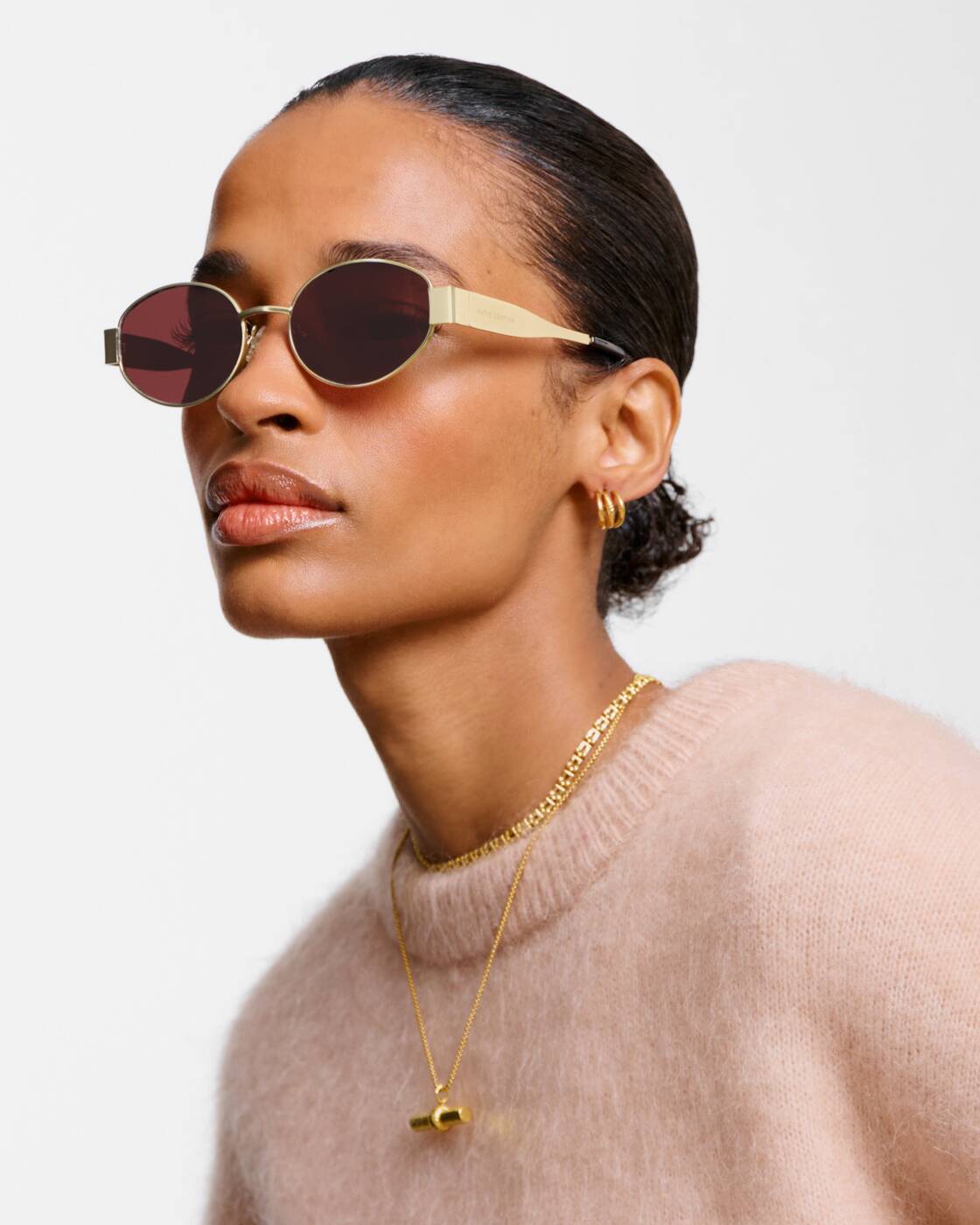Katie Loxton Siena Sunglasses Matte Gold / Tortoiseshell