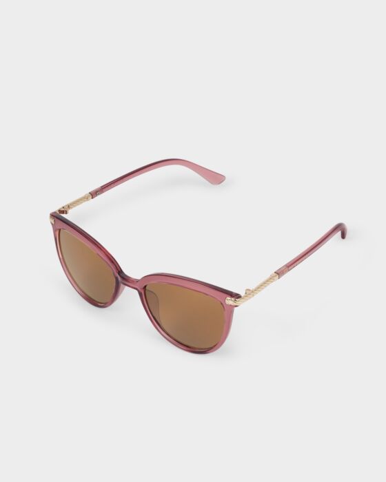 Katie Loxton Ravello Sunglasses Cherry Transparent