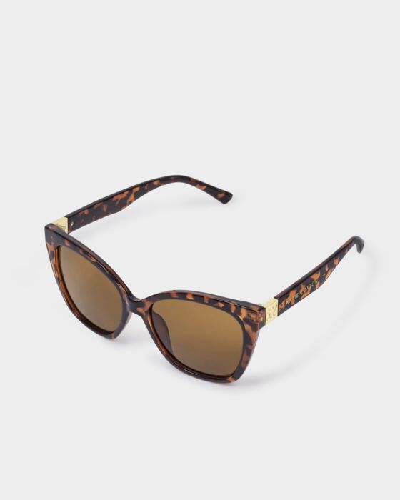 Katie Loxton Mykonos Sunglasses Dark Tortoiseshell