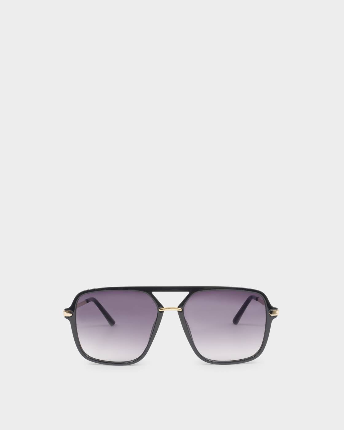 Katie Loxton St. Moritz Aviator Sunglasses Black