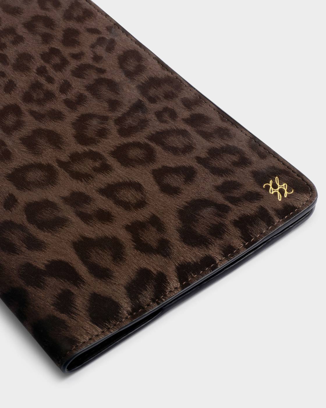 Katie Loxton Notebook Cover And A5 Lined Notepad Chocolate Leopard