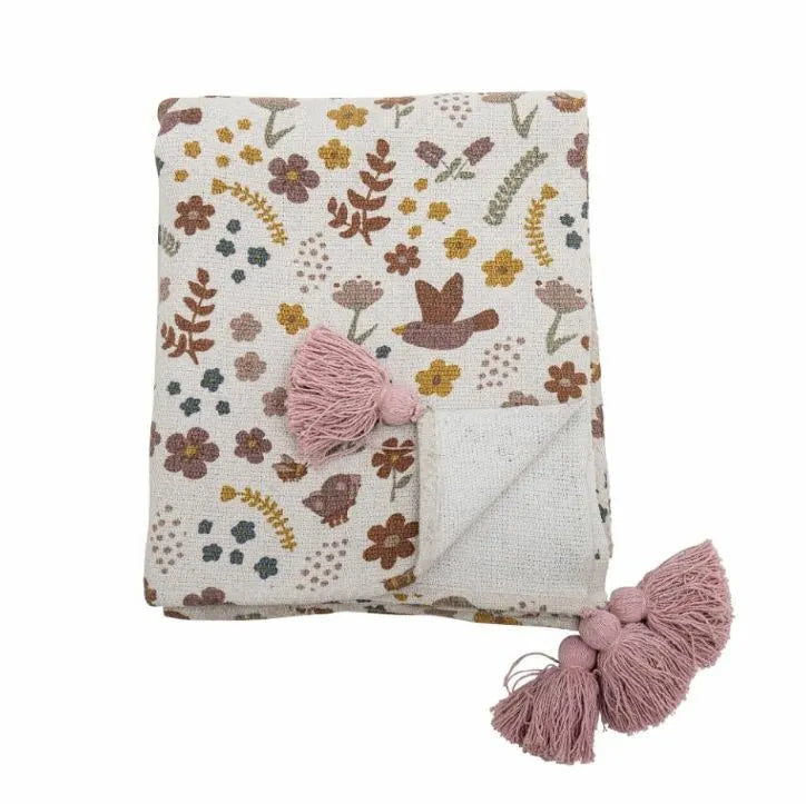 Kristine Throw, Nature, Recycled Cott