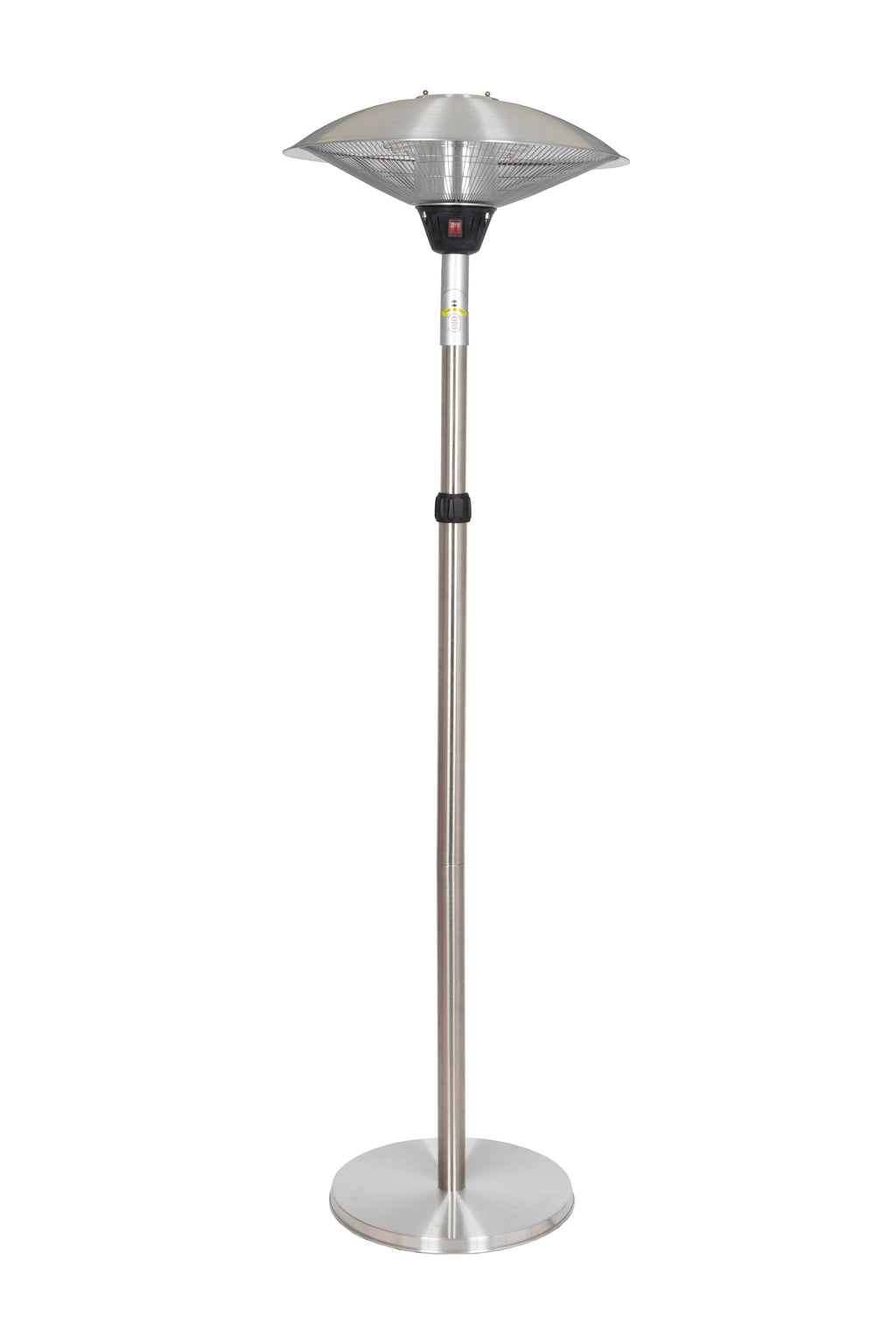La Hacienda Adjustable Standing Heater Silver