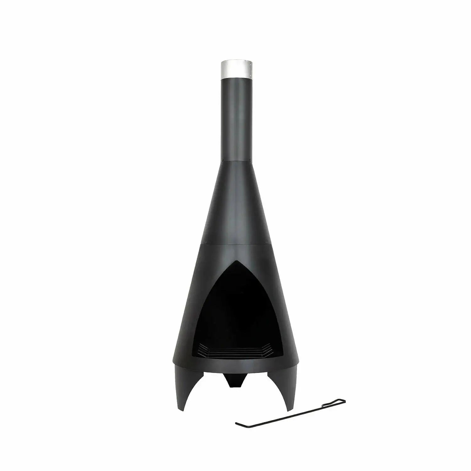 La Hacienda Colorado Steel Chiminia Xlg Black