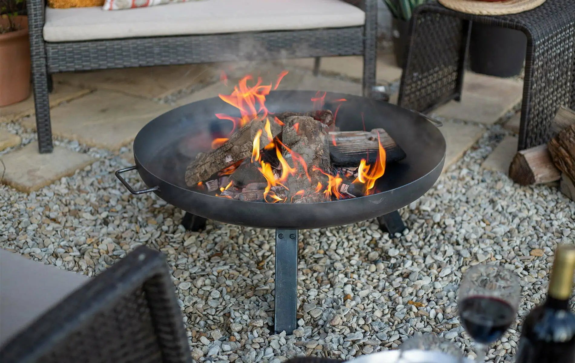 La Hacienda Pittsburgh Fire Pit Small