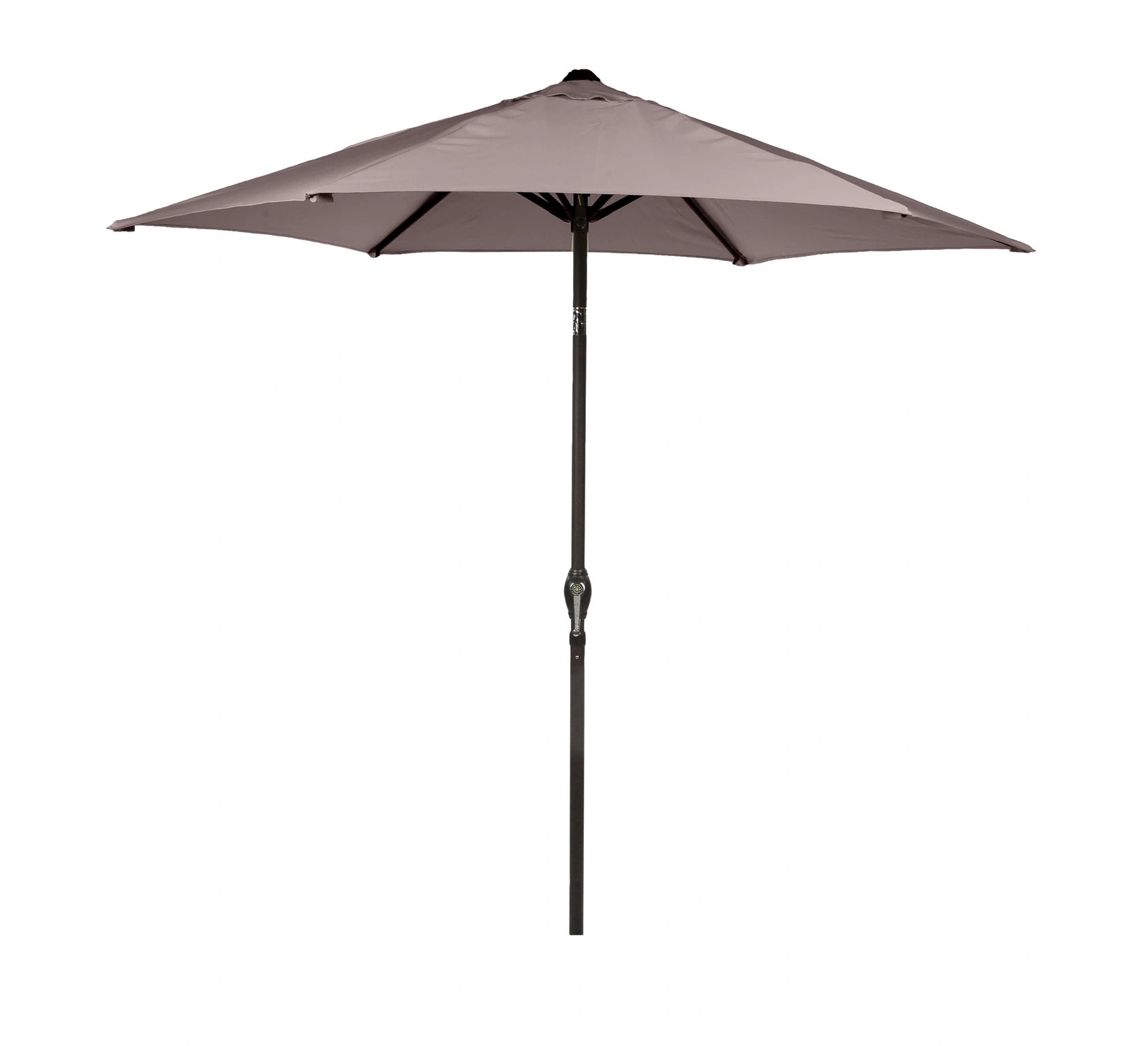 Leisuregrow Soleil 2.7m Crank & Tilt Parasol Taupe
