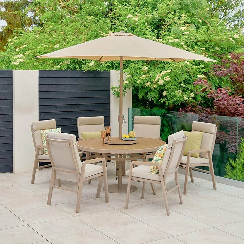 Leisuregrow Sorrento 6 Seat Dining Set