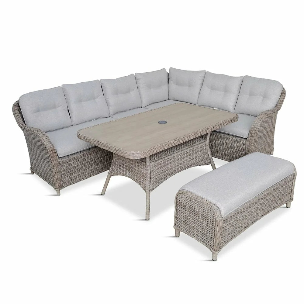 Leisuregrow St Tropez Rectangular Dining Modular Sand