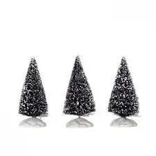 Lemax Bristle Tree Mini Set of 3 4763