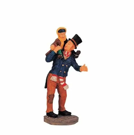 Lemax Bob Cratchit & Tiny Tim 2403