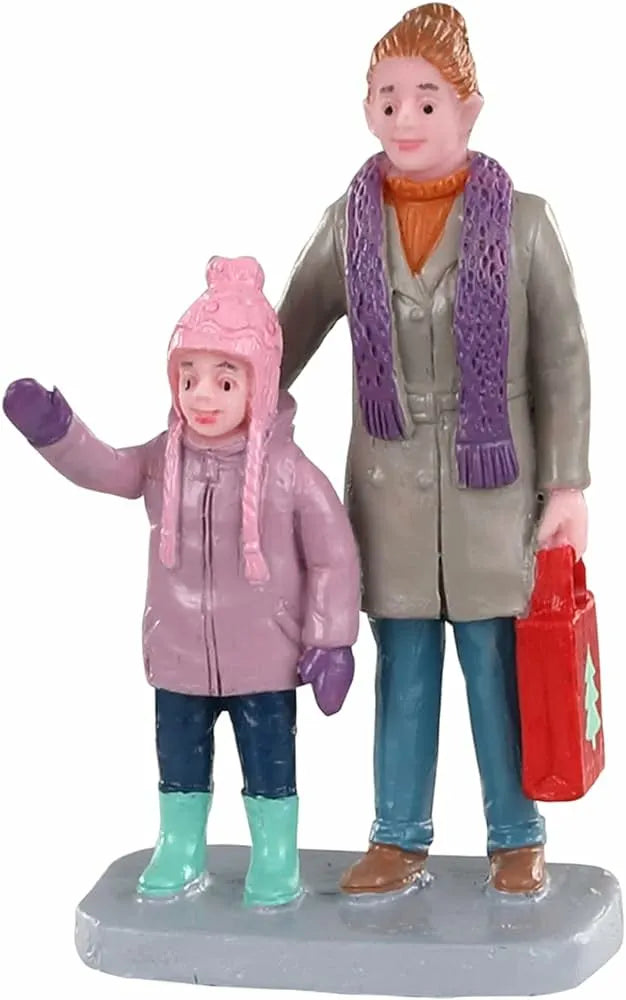 Lemax Christmas Market Shoppers 2959