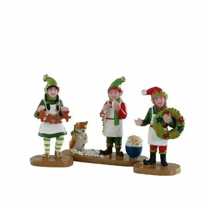 Lemax Crafty Elves Set Of 3 22137