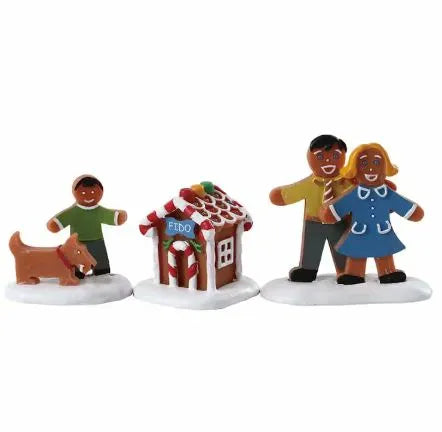 Lemax Fido's New House Set Of 3 72569