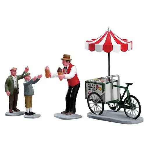 Lemax Gelato Cart Set Of 4 32139