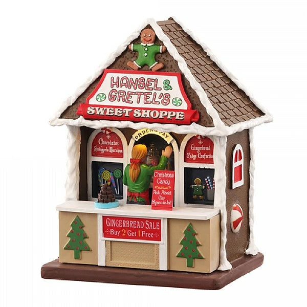 Lemax Hansel & Gretels Sweet Shoppe AC Adaptable 14904