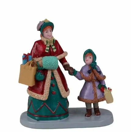 Lemax Holiday Shopping With Mum 22142