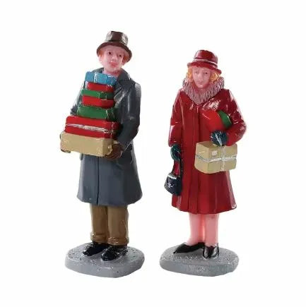 Lemax Mailing Frenzy Set Of 2 82609