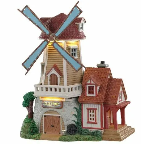 Lemax Olde Stone Mill With 4.5V Adaptor 05637-UK