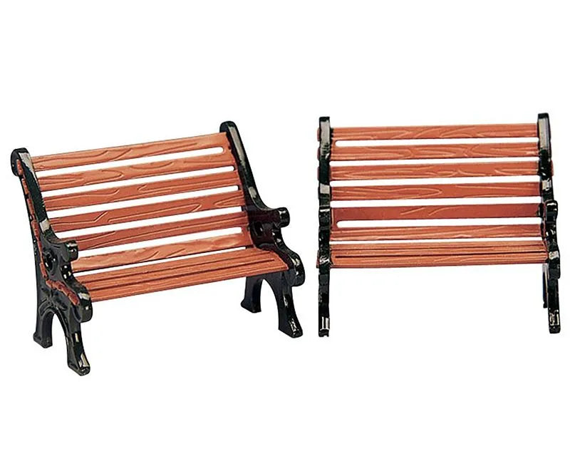 Lemax Park Bench Set Of 2 34895