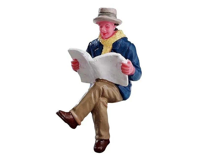 Lemax Reading Morning Papers 72506