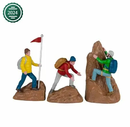 Lemax Rock Climbers Set Of 3 42334