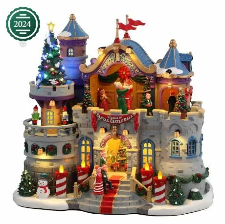Lemax Santa's Castle Gala With 4.5V Adaptor 45270-UK