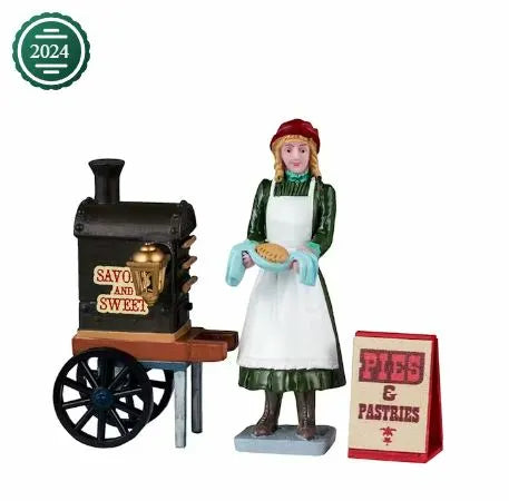 Lemax Savory & Sweet Pies & Pastries Set Of 3 42329