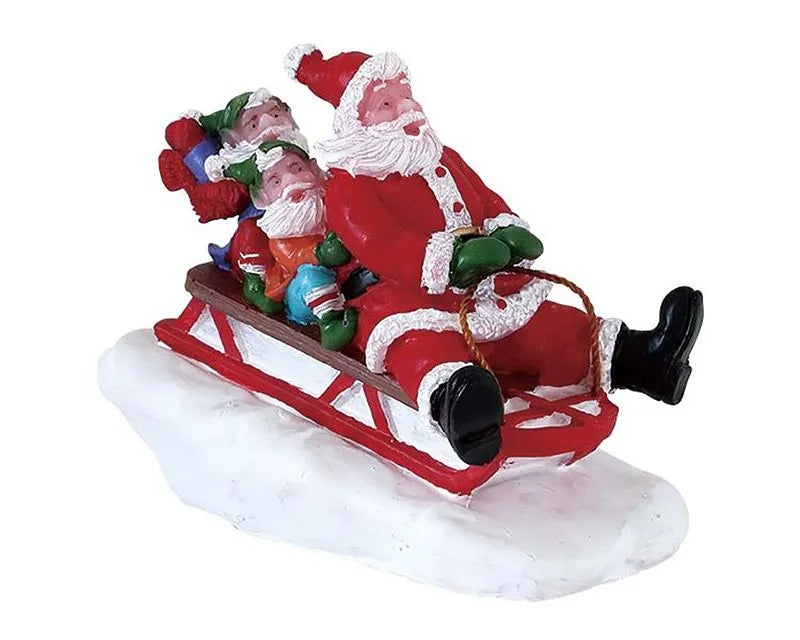 Lemax Sledding with Santa 72549