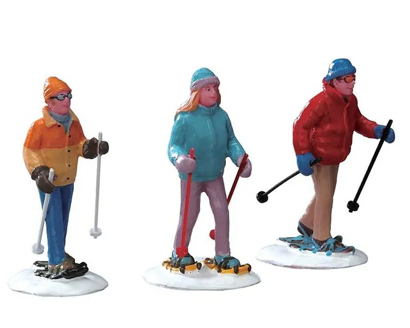 Lemax Snowshoe Walkers Set Of 3 22033