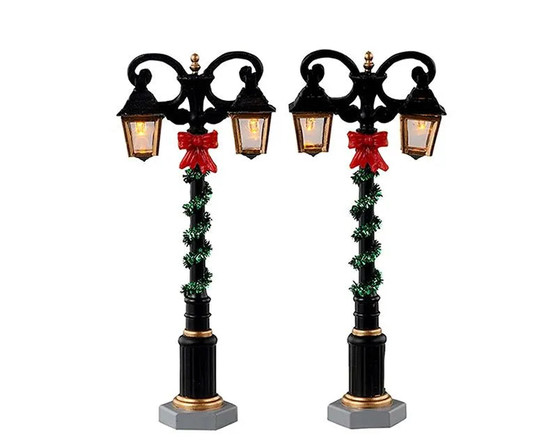 Lemax Splendid Lights Set Of 2 B/O 34090