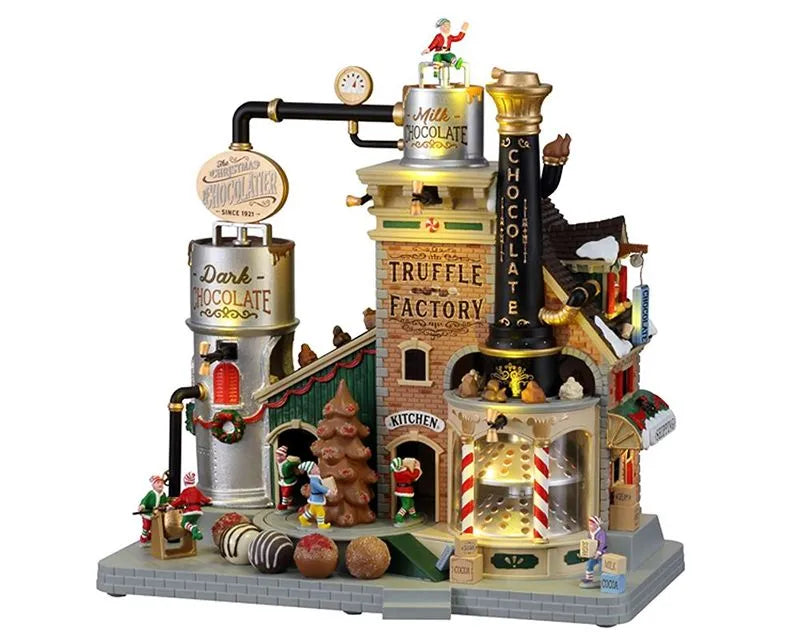 Lemax The Christmas Chocolatier Truffle Factory With 4.5V Adaptor 15805-UK