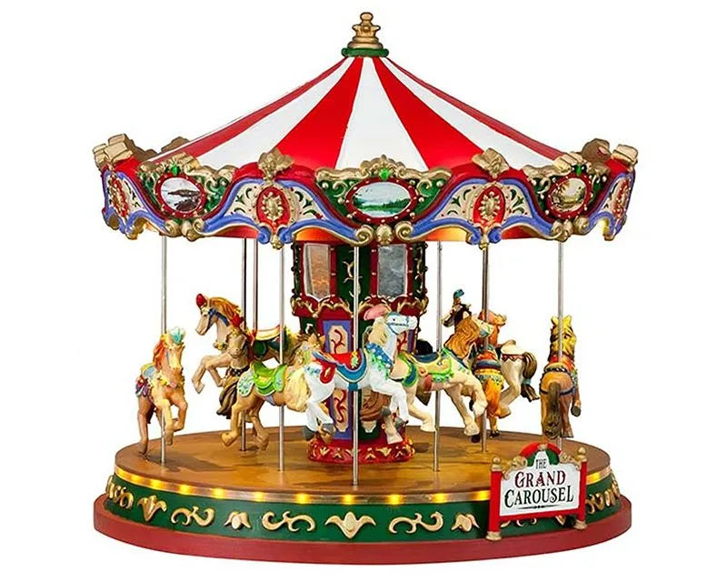 Lemax The Grand Carousel With 4.5V Adaptor 84349-UK