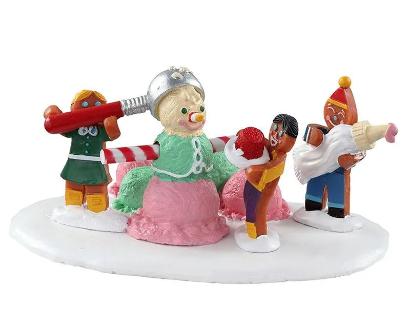 Lemax Triple Scoop Snowman 3532