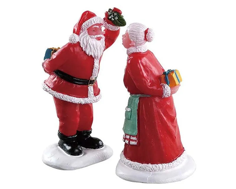 Lemax Under The Mistletoe Set Of 2 72550