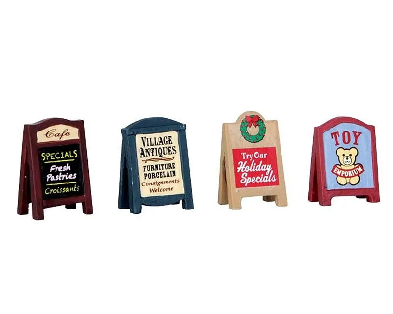 Lemax Village Set Of 4 64071