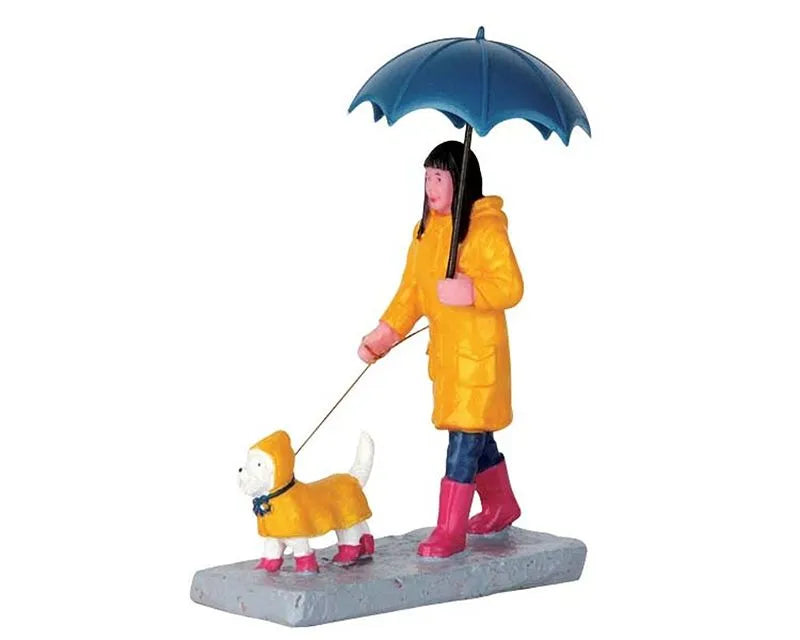 Lemax Walking In The Rain 62448