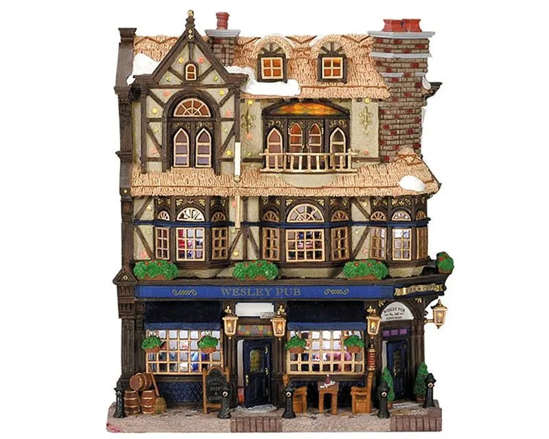 Lemax Wesley Pub Facade B/O 45099