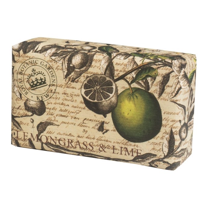 Kew Gardens Lemongrass & Lime Soap Bar
