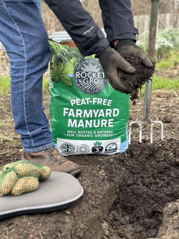 RocketGro Peat-Free Farmyard Manure 40L