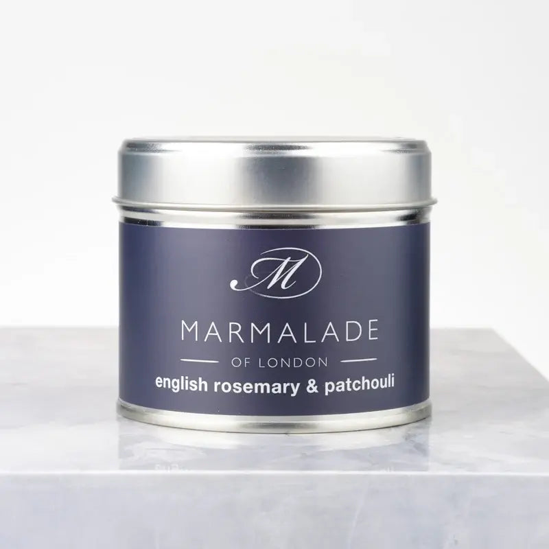 Marmalade English Rosemary Tin Candle