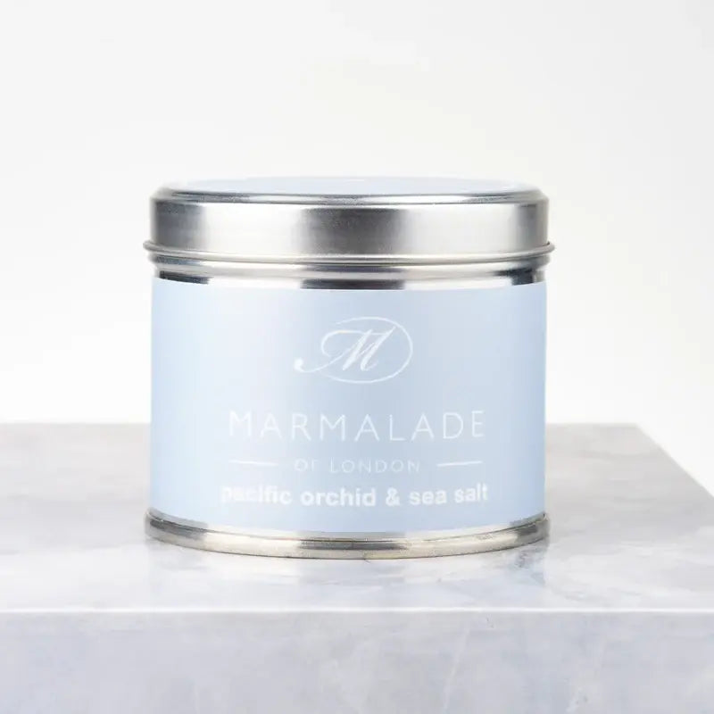 Marmalade Pacific Orchid & Sea Salt Tin Candle
