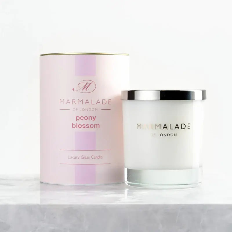 Marmalade Peony Blossom Boxed Candle
