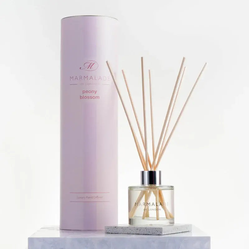 Marmalade Peony Blossom Reed Diffuser Set