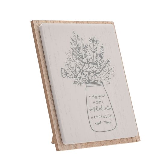 Celebrations Moments Layered Plaque - Home With Happiness