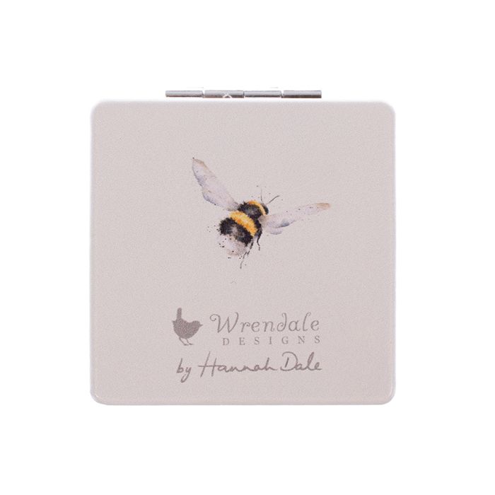 Wrendale Designs 'Flight of the Bumblebee' Bee Compact Mirror