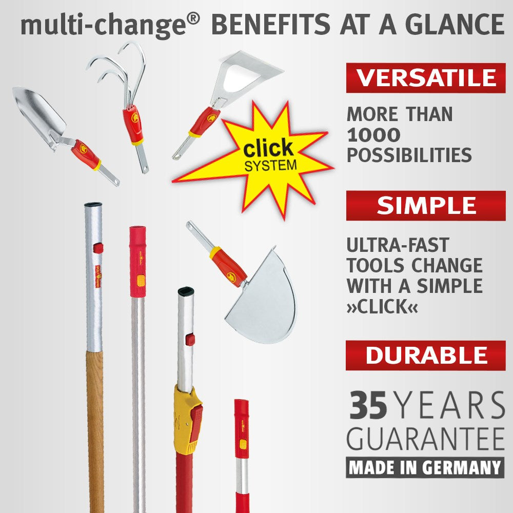 Wolf Garten Multi Change Wooden Handle